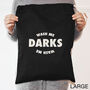 Set Of Four Wash Me Laundry Bags – Darks, Lights, Colours And Whites – Stylish Cotton Storage Solution, thumbnail 6 of 8