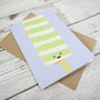 Cute Twister Ice Lolly Greetings Card Retro Ice Cream, thumbnail 2 of 4
