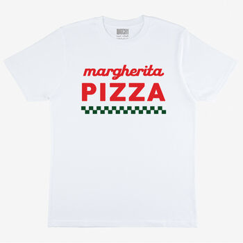 Margherita Pizza Women’s Slogan T Shirt, 3 of 3