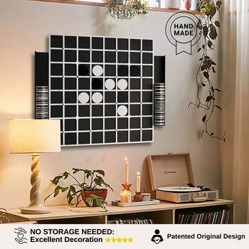 Reversi Luxury Metal Wall Game Wall Hanging, 2 of 11
