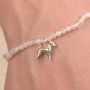 Boxer Crystal Bracelet Personalised, thumbnail 1 of 6