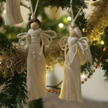 Customisable Christmas Angel Decoration, 6 of 8