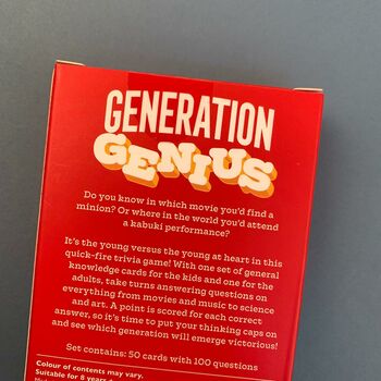 Generation Genius Quiz Game, 5 of 5