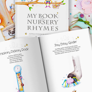 Nursery Rhymes And Personalised Poems Book, 8 of 12
