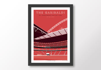 Nottingham Forest The Garibaldi Wembley Poster, 8 of 8