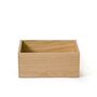 Solid Natural Oak Contemporary Storage Box, thumbnail 2 of 3