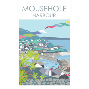 Mousehole Harbour Print, 4 of 6