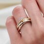 9ct Gold Diamond Engagement Ring, thumbnail 3 of 10