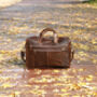 Genuine Leather Briefcase With Zip Pockets, thumbnail 4 of 12
