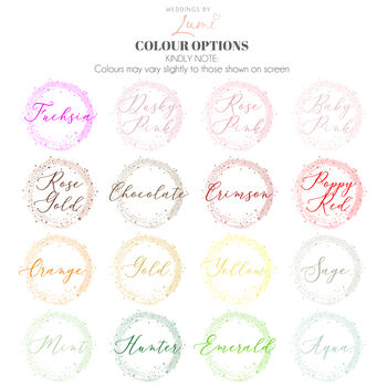 Sparkly Circle Wedding Save The Date Magnet And Card, 10 of 11