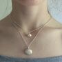 Sterling Silver Clam Shell Necklace, thumbnail 3 of 10