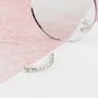 Personalised Silver Scroll Smile Necklace, thumbnail 4 of 5