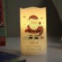 Personalised Christmas Nightlight LED Candle, thumbnail 4 of 6