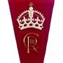 Souvenir Coronation Pennant In Embroidered Pure Wool, thumbnail 4 of 4