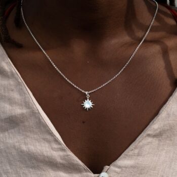 Sunshine Necklace, Sterling Silver Or Gold Plated, 3 of 11