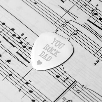Personalised Secret Message Guitar Plectrum, 7 of 12