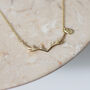 My Deer Antler 9ct/18ct Gold Necklace, thumbnail 1 of 7