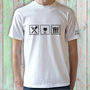 Eat, Drink And Be Merry Christmas T Shirt, thumbnail 2 of 10