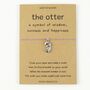 The Otter Wish Bracelet, thumbnail 3 of 5