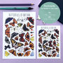 Butterflies Of Britain Illustrated Postcard, thumbnail 2 of 10