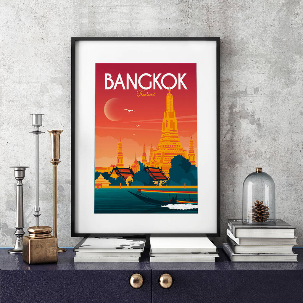 Bangkok Art Print, 1 of 4