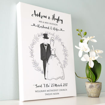 Personalised Wedding Print, 3 of 12