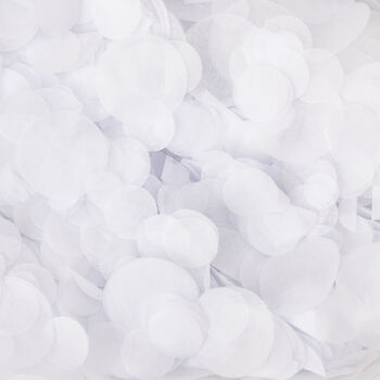 White Wedding Confetti | Biodegradable Paper Confetti, 2 of 5