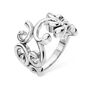 Elements Swirl Ring, thumbnail 1 of 3