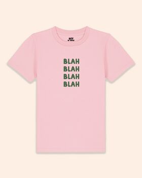 Blah Blah | Kids T Shirt, 5 of 6