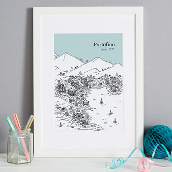Personalised Portofino Print, 5 of 10