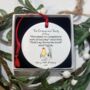 First Christmas Family Of Three, Pooh Christmas Bauble, thumbnail 1 of 2