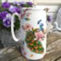 Large China Jug In Peacock Design, thumbnail 6 of 7