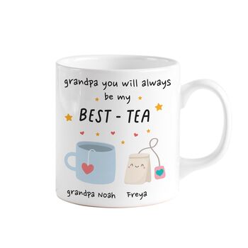 Personalised Grandpa Best Tea Mug Gift, 2 of 4