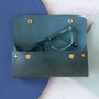 Personalised Handmade Leather Sunglasses Case, thumbnail 12 of 12