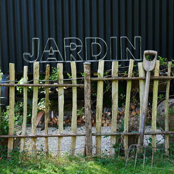 Jardin Wire Sign, 3 of 3