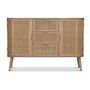 Rattan Curved Sideboard, thumbnail 1 of 6