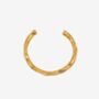Kin Molten Gold Structured Bangle, thumbnail 5 of 6