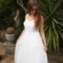 Holly In White ~ Junior Bridesmaid Dress, thumbnail 4 of 4