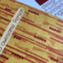 Hello Awesome Person Card With Retro Inspired Print, thumbnail 3 of 4