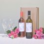 Personalised Pinot Grigio Wine Lovers Double Gift Pack, thumbnail 8 of 11