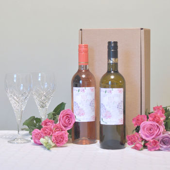 Personalised Pinot Grigio Wine Lovers Double Gift Pack, 8 of 11