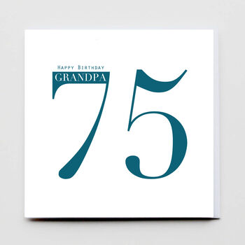 Personalised Happy Birthday Age Greeting Card, 2 of 4