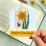 March Magnetic Birth Flower Bookmark Daffodil, thumbnail 6 of 7