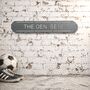 The Den Metal Football Street Sign – Designed And Made In Britain, thumbnail 8 of 10