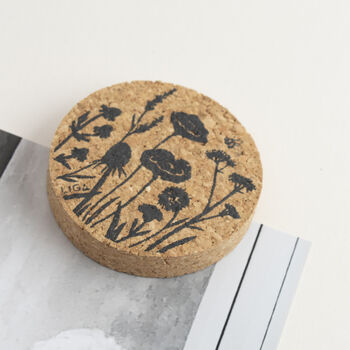 Round Organic Cork Magnet, 4 of 8