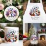 Personalised Maltese In Christmas Lights, thumbnail 1 of 10