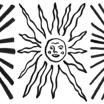 Sun Faces Personalised Print, 3 of 7