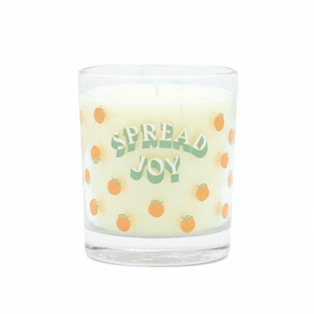Tangerine And Clove Christmas Candle, 1 of 2