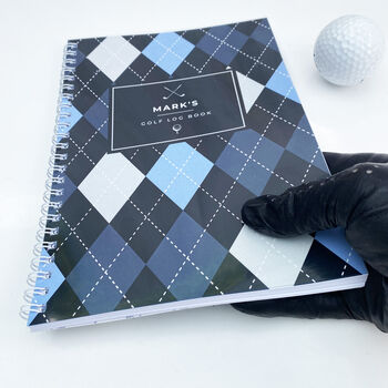 Personalised Golf Log Book, 5 of 6