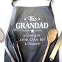 Personalised Daddy's Barbecue Apron, thumbnail 2 of 6
